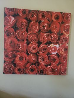 Red Roses Canvas