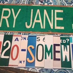 Metal Signs *10.00 For Both* 15.5" X 3.75" Each 