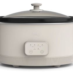 Bella 6-quart programmable slow cooker 
