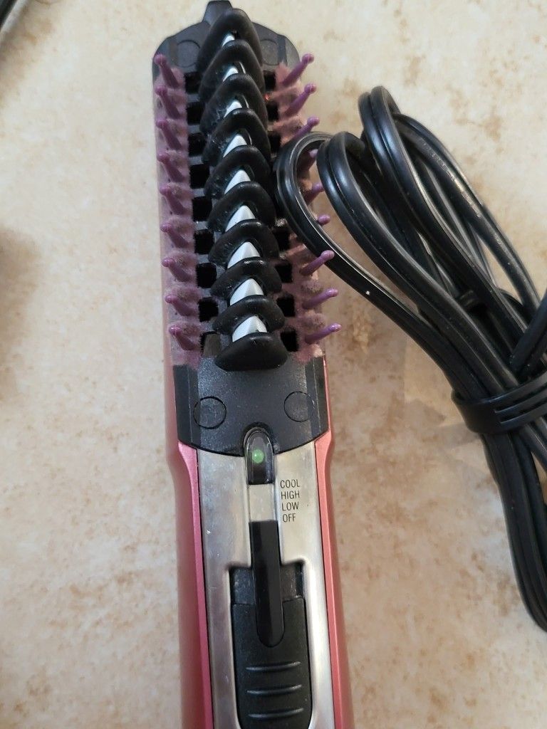 Conair BC173 Hair Designer Brush Styler Tourmaline Ceramic Wet Dry