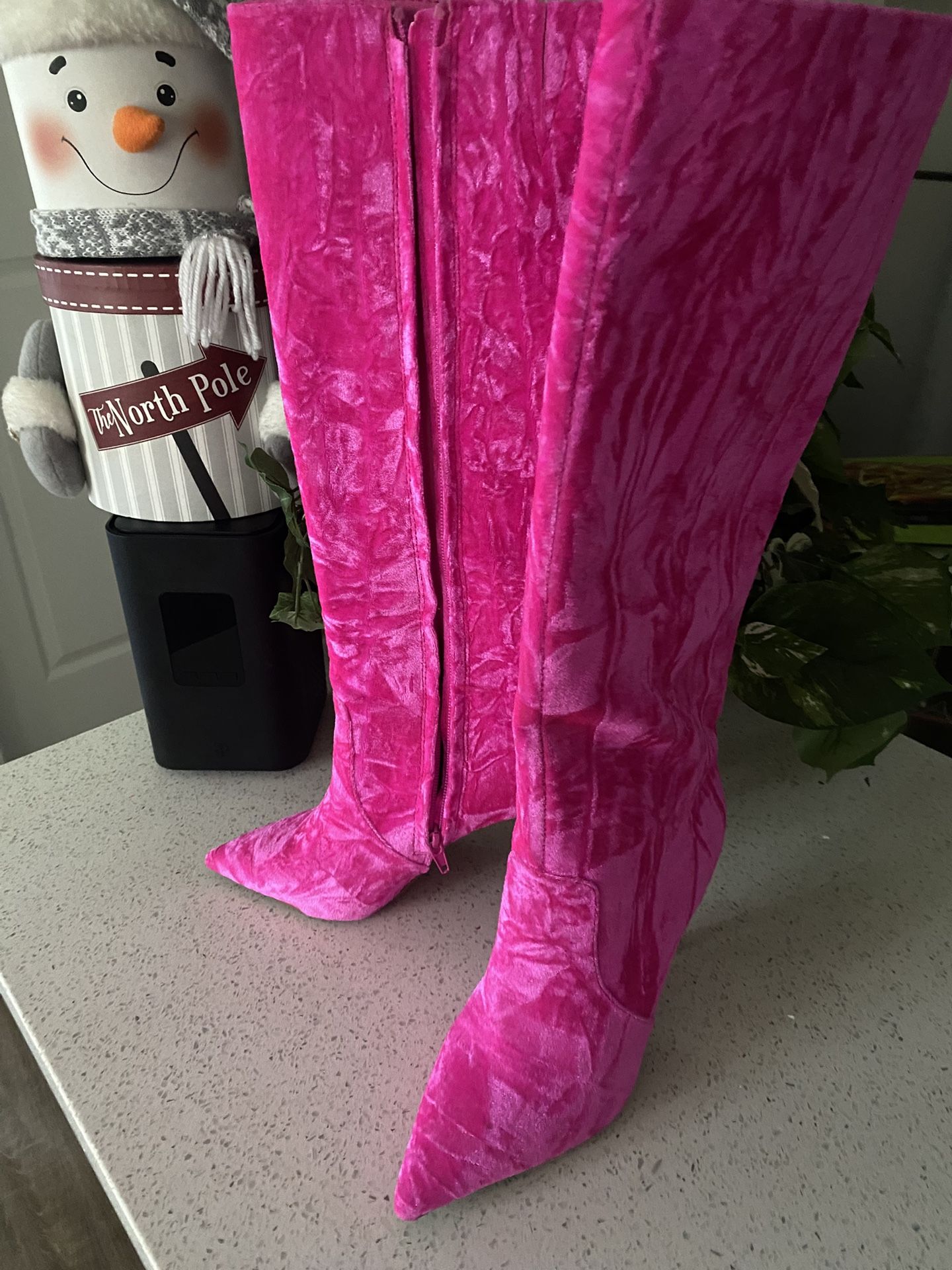 Beautiful Pink Boots!