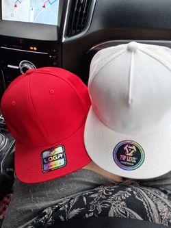 2 snap backs 15.00 each