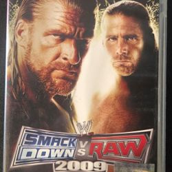 PSP Video Game- SMACK DOWN VS RAW 2009 Greatest Hits
