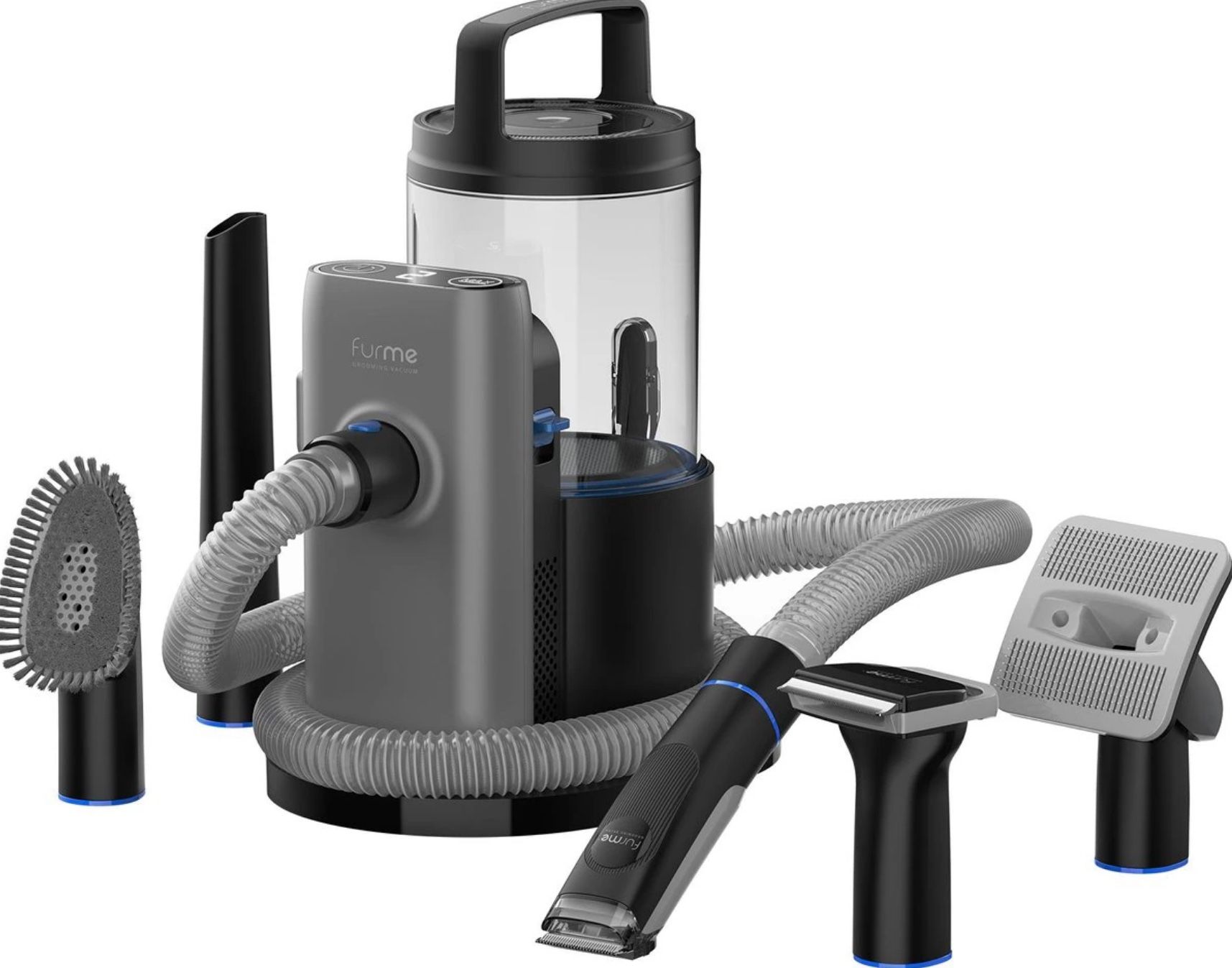 FurMe Professional PLUS Pet Grooming Vacuum Set