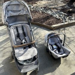 Nuna PIPA Urbn TRVL Stroller and Car seat