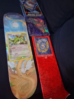 Pokemon 30th Anniversary Flygon Santa Cruz Blind Bag Skateboard