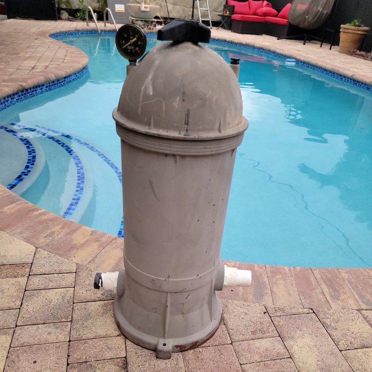 Pool Filter With One New One Inside