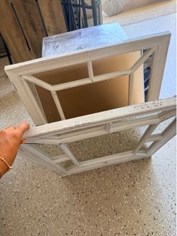 country white wood frame