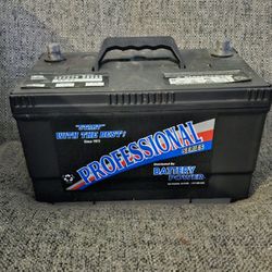 New Professional Battery