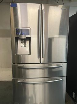 Samsung 4-Door Stainless Steel Refrigerator Fridge
