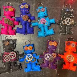 Robot Keychains