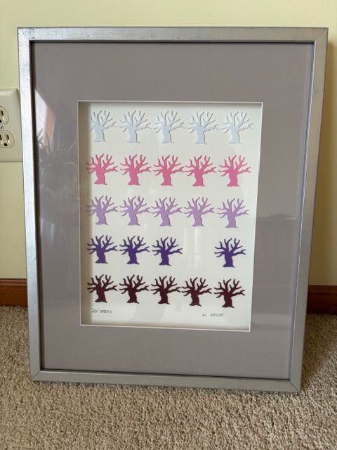 Art Work “24 Trees”