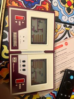 Nintendo Mario bro & Luigi Game& Watch