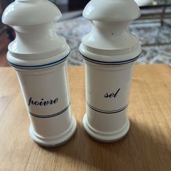 Provencal Salt & Pepper Mill Set - White