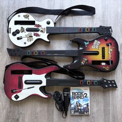 Guitar Hero Guitars & Games for Nintendo Wii