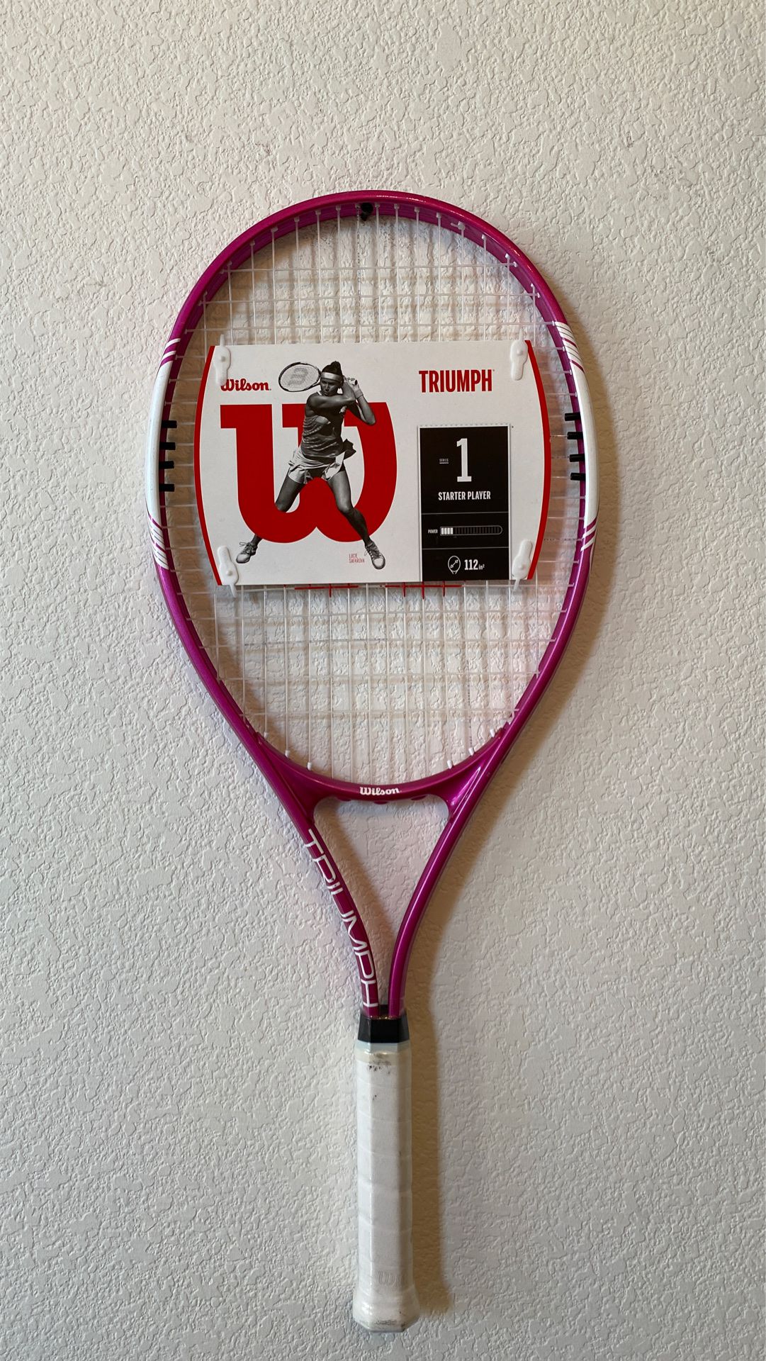 BRAND NEW Pink Triumph Tennis Racket Raquet