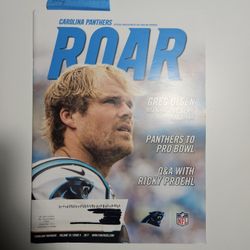 Carolina Panthers ROAR Magazine 15 Editions