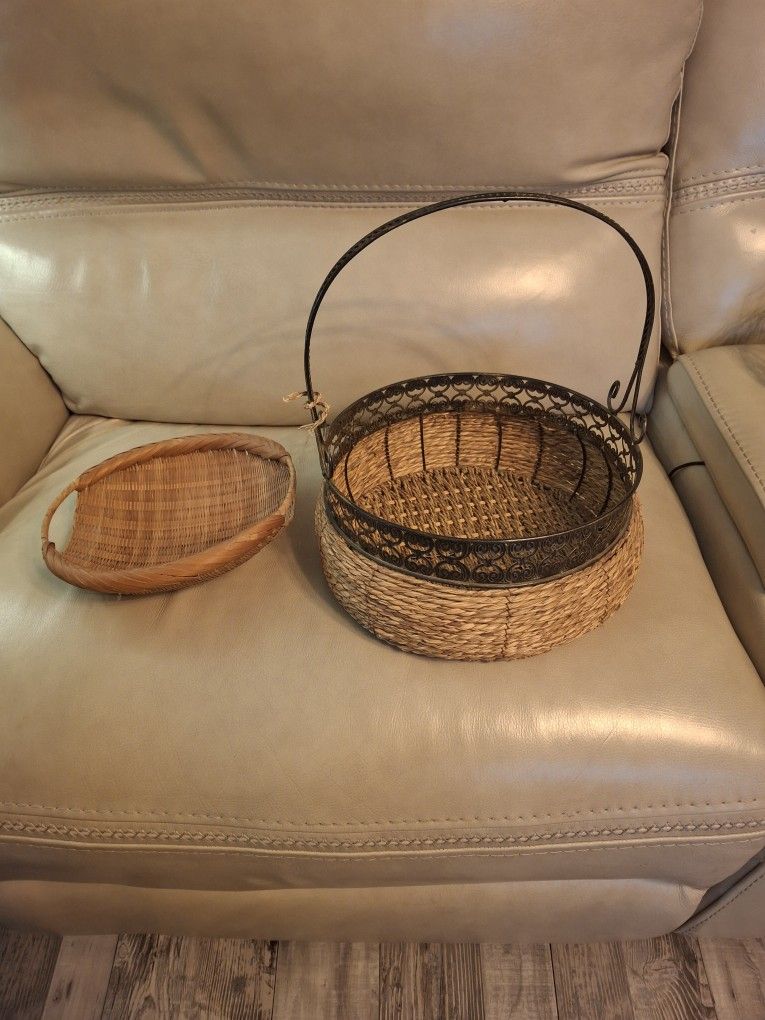 Two Baskets Wicker