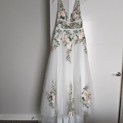 Floral Wedding Dress