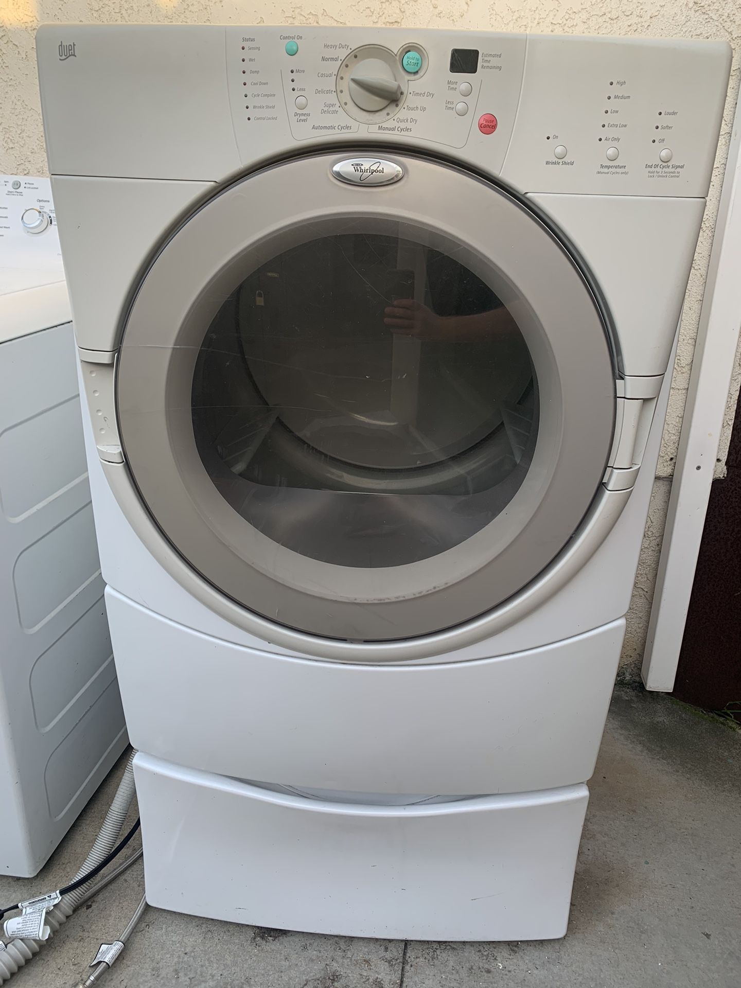 Whirlpool Dryer and GE Washer