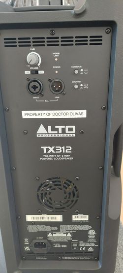 Alto TX312 Speakers