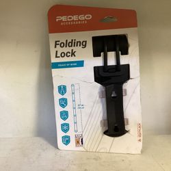 Pedego Accessories Folding Lock For Bike 