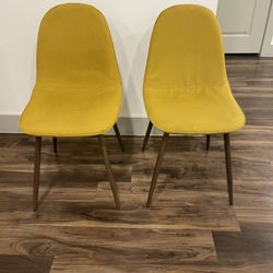 Yellow Dining Chairs