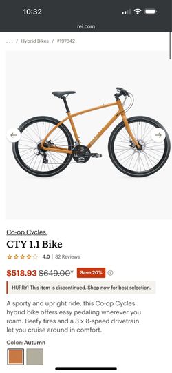 XS - REI Hybrid CTY 1.1 Bike