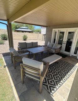 6 Piece Aluminum Outdoor Patio Set *New in Box Patio Furniture*