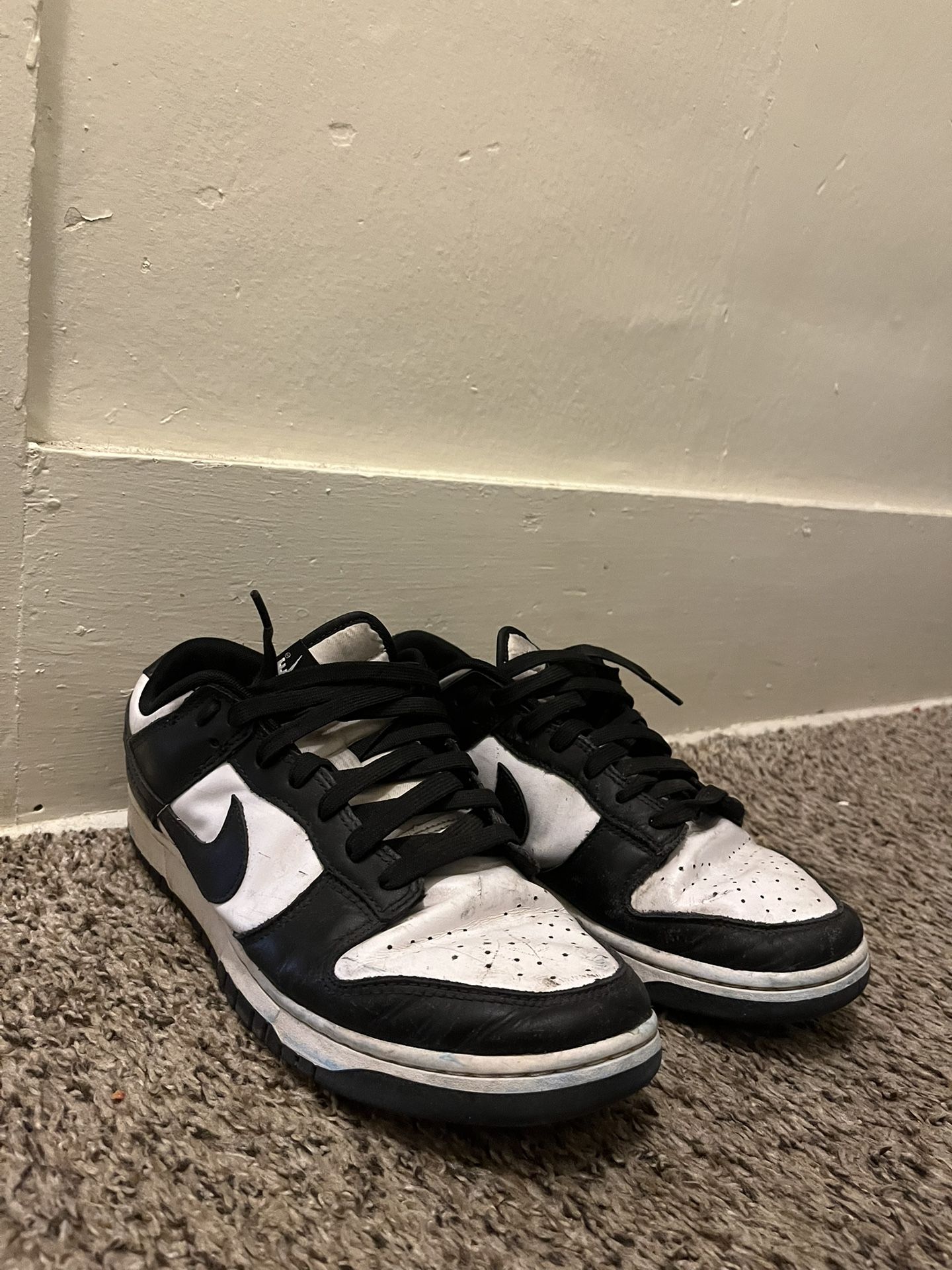 Black And White Low Dunks