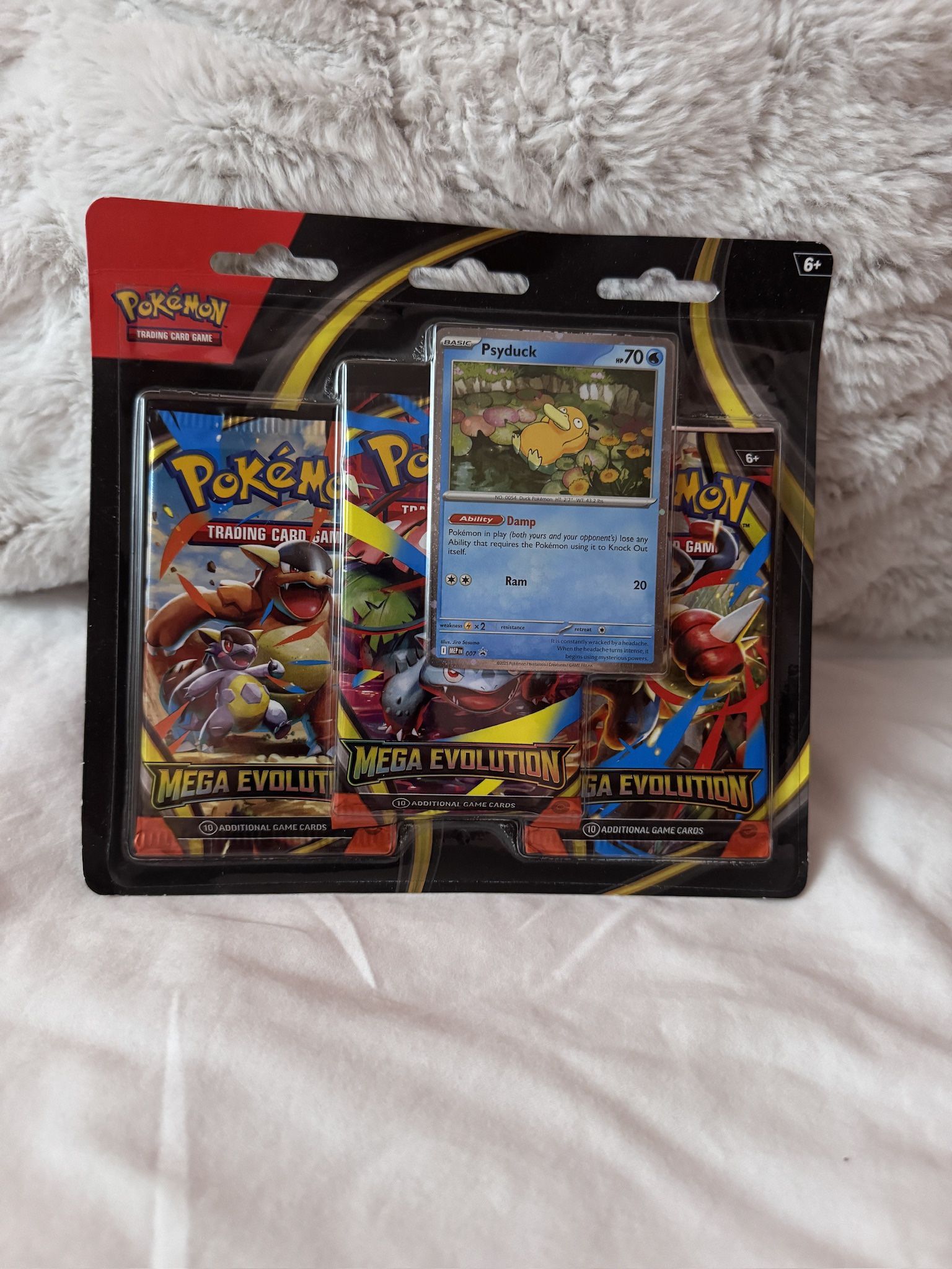 Mega Evolution 3 Pack Blister (Psyduck)