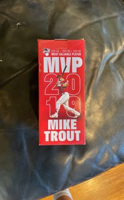 MIKE TROUT 3 TIME MVP BOBBLEHEAD