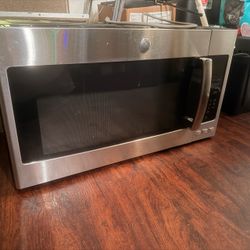GE Stainless Steel Over-the-Range Microwave