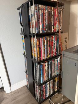 Free DVD tower