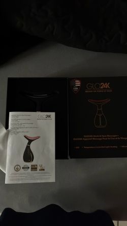 GLO24K Neck & Face Massager+