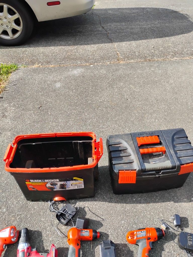 Craftsman Work Bench Tool Box And Accessories