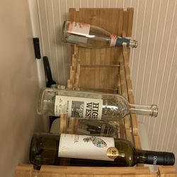 Wood Wine Rack - Holds 36 Bottles 
