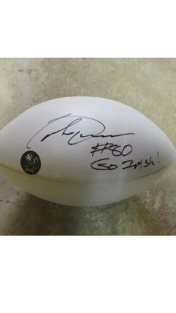 Signed football