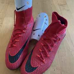 Soccer Cleats Nike Hypervenom Size 10 
