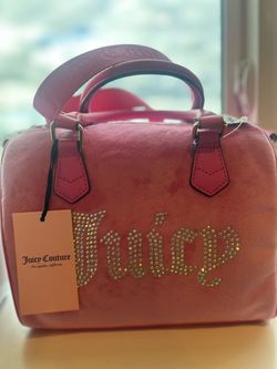 Hot pink juicy couture satchel purse