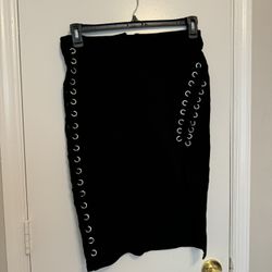 Black Pencil Skirt Size Large
