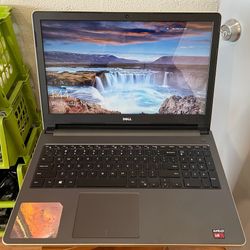 DELL INSPIRON 5555 15” AMD A8 12GB RAM 128GB SSD RADEON R5 Geaphics!!!!!