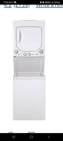 Stackable space maker washer and dryer