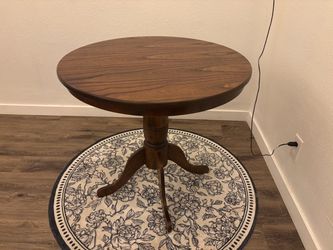 Round Wood Dining Table