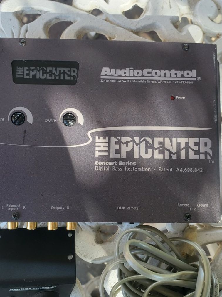 Audio Control Epicenter