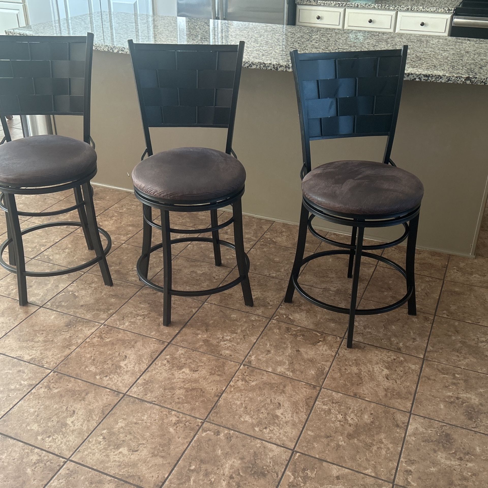 Set Of 3 Bar Stools