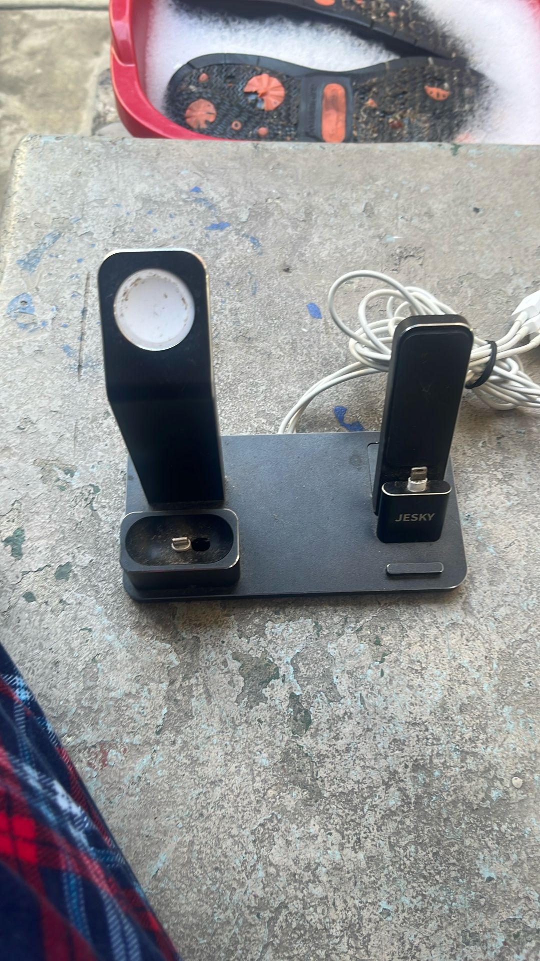 Cargador Para Apple Watch , AirPods I,2 Gen. And iPhone with Cables