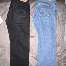 2 Levi’s 501 Jeans in very Solid Condition 