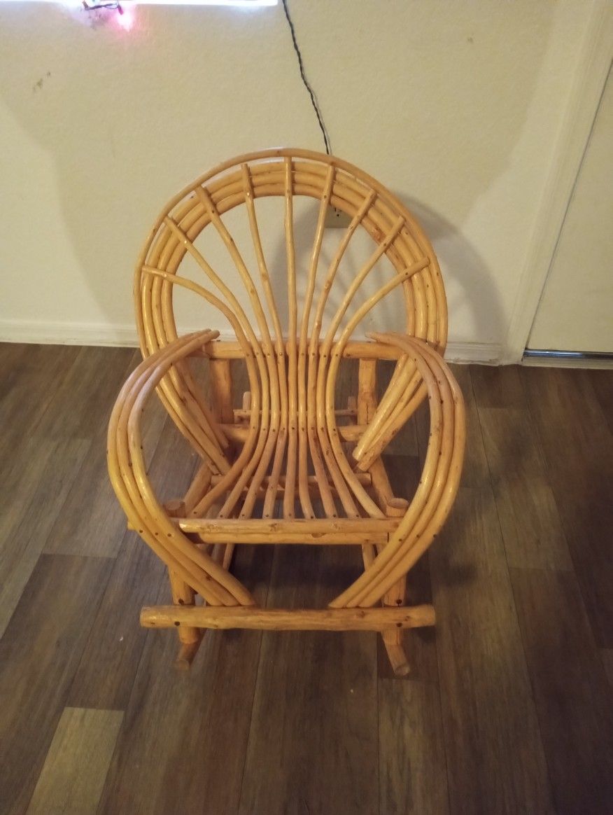 Homemade Rocking Chair Wooden