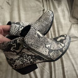 Snakeskin Boots